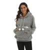 Winter Warm Pet Pouch Hoodie